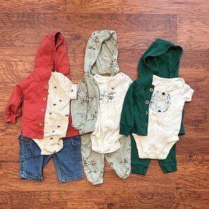 Carter’s Boy Matching Set Bundle 3 Months